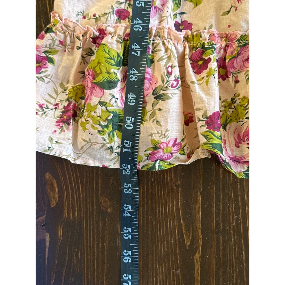 Aratta Silent Journey Artisan Maxi Floral Dress XS Pink Coquette Cottagecore - Picture 16 of 16